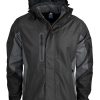 1516 Aussie Pacific Mens Sheffield Jacket – Black/Grey – Promotrenz