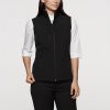 2515 Aussie Pacific Ladies Olympus Softshell Vest – Black – Promotrenz