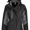 2516. Aussie Pacific Ladies Sheffield Jacket – Black/Grey – Promotrenz