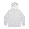 4120 AS Colour Womens Premium Hood – White Marle – Promotrenz