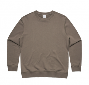 The AS Colour Womens Premium Crew is a relaxed fit, heavyweight, 350gsm Cotton hoodie.  8 colours.  Printed heavyweight AS Colour crew.