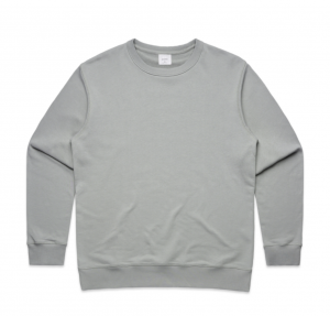The AS Colour Womens Premium Crew is a relaxed fit, heavyweight, 350gsm Cotton hoodie.  8 colours.  Printed heavyweight AS Colour crew.