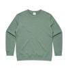 4121 AS Colour Womens Premium Crew – Sage – Promotrenz