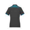 P900LS Biz Collection Galaxy Ladies Polo – Grey/Cyan – Promotrenz