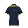 P900LS Biz Collection Galaxy Ladies Polo – Navy/Fluoro Yellow – Promotrenz