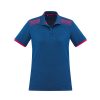 P900LS Biz Collection Galaxy Ladies Polo – Steel Blue/Magenta – Promotrenz