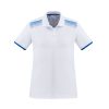 P900LS Biz Collection Galaxy Ladies Polo – White/Royal – Promotrenz