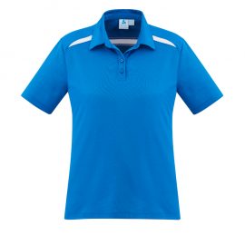 The Biz Collection Sonar Ladies polo is an 80% biz cool polyester polo.  4 colours. 6 - 24.  Great branded Biz Collection Biz Cool polos.