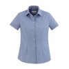 S910LS Biz Collection Ladies Jagger Short Sleeve Shirt – French Blue – Promotrenz