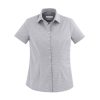 S910LS Biz Collection Ladies Jagger Short Sleeve Shirt – Silver – Promotrenz