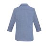 S910LT Biz Collection Ladies Jagger 3/4 Sleeve Shirt – French Blue – Promotrenz