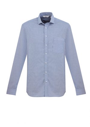 The Biz Collection Mens Jagger Long Sleeve Shirt is a 60% cotton short sleeve shirt.  2 colours. XS - 5XL.  Great work shirts from Biz Collection.