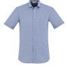 S910MS Biz Collection Mens Jagger Short Sleeve Shirt – French Blue – Promotrenz