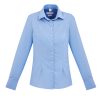 The Biz Collection Regent Ladies Long Sleeve Shirt is a wrinkle resistant 100% premium cotton short sleeve shirt.  2 colours.  6 - 24.  Great work shirts.