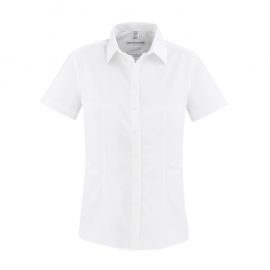 The Biz Collection Regent Ladies Short Sleeve Shirt is a wrinkle resistant 100% premium cotton short sleeve shirt.  2 colours.  6 - 24.  Great work shirts.