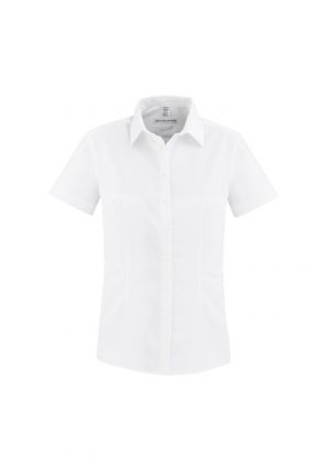 The Biz Collection Regent Ladies Short Sleeve Shirt is a wrinkle resistant 100% premium cotton short sleeve shirt.  2 colours.  6 - 24.  Great work shirts.