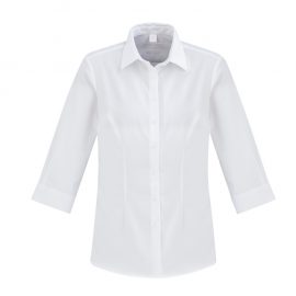 The Biz Collection Regent Ladies 3/4 Sleeve Shirt is a wrinkle resistant 100% premium cotton short sleeve shirt.  2 colours.  6 - 24.  Great work shirts.