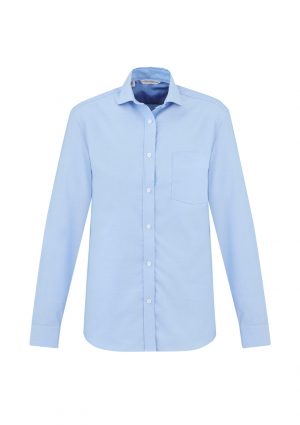 S912ML Biz Collection Mens Regent Long Sleeve Shirt - Blue - Promotrenz The Biz Collection Regent Mens Long Sleeve Shirt is a wrinkle resistant 100% premium cotton short sleeve shirt. 2 colours. XS- 5XL. Great work shirts.
