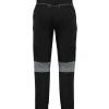 ZP320 Syzmik Mens Streetworx Stetch Pant Non-Cuffed – Black – Promotrenz