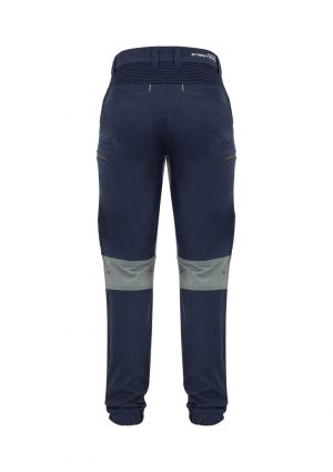 The Syzmik Mens Streetworx Stretch Pant comes in 4 colours.  97% cotton.  Great option for the team for work wear pants.  Multiple pockets.