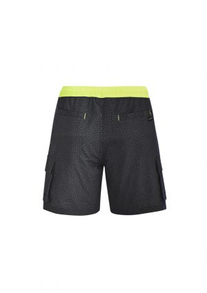 The Syzmik Streetworx Stretch Work Board Short is made from lightweight, quick dry fabric. Grey Marle or Navy Marle. XXS - 7XL. Great work shorts.