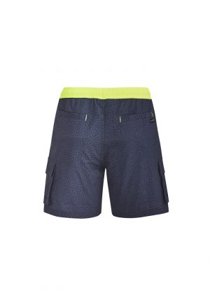 The Syzmik Streetworx Stretch Work Board Short is made from lightweight, quick dry fabric. Grey Marle or Navy Marle. XXS - 7XL. Great work shorts.