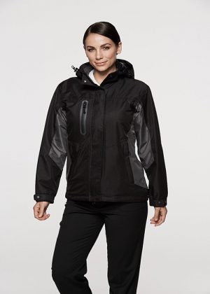 2516 Aussie Pacific Ladies Sheffield Jacket - Promotrenz The Aussie Pacific Ladies Sheffield Jacket is a polyester twill jacket with a brushed fleece inner. 3 colours. 8 - 22. Great branded waterproof jackets.