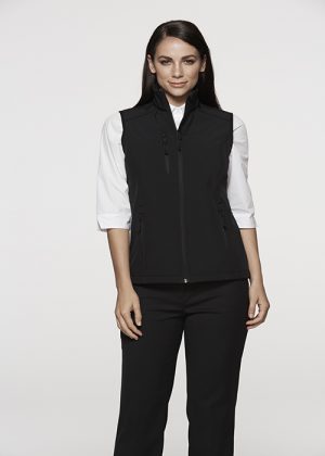 2515 Aussie Pacific Ladies Olympus Softshell Vest - Promotrenz The Aussie Pacific Ladies Olympus Softshell Vest is a 320gm 3 layer performance softshell. 4 colours. 8 - 22. Great Aussie Pacific softshell jackets.