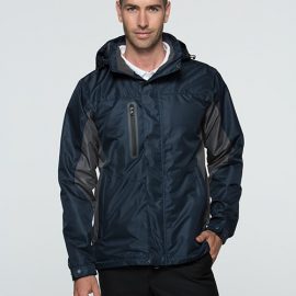 The Aussie Pacific Mens Sheffield Jacket is a polyester twill jacket with a brushed fleece inner.  3 colours.  S - 5XL.  Great branded waterproof jackets. 