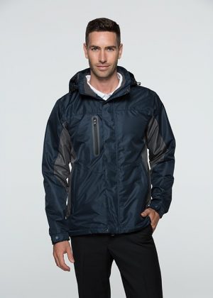 1516 Aussie Pacific Mens Sheffield Jacket - Promotrenz The Aussie Pacific Mens Sheffield Jacket is a polyester twill jacket with a brushed fleece inner. 3 colours. S - 5XL. Great branded waterproof jackets.