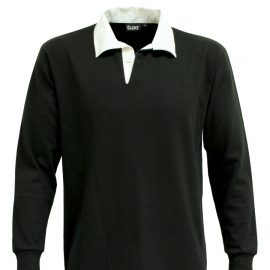 The Cloke Classic Rugby Jersey are proper rugby shirts.  330gsm rugby jersey fabric.  Black or Navy.  XXS - 3XL.  Great branded old school rugby shirts.