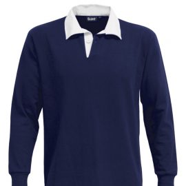 The Cloke Classic Rugby Jersey are proper rugby shirts.  330gsm rugby jersey fabric.  Black or Navy.  XXS - 3XL.  Great branded old school rugby shirts.