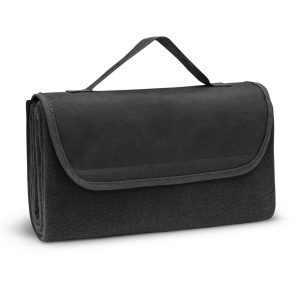 The Trends Collection Yukon Fleece Blanket is a super warm, soft fleecy. blanket.  Easy to roll up.  Black or Navy.  Great branded fleece blankets.