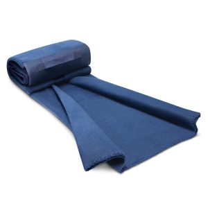 The Trends Collection Yukon Fleece Blanket is a super warm, soft fleecy. blanket.  Easy to roll up.  Black or Navy.  Great branded fleece blankets.