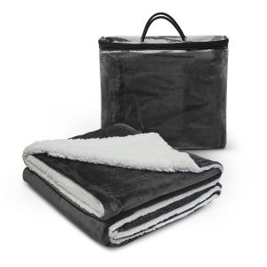 The Trends Collection Oslo Luxury Blanket is a luxurious soft fleecy blanket.  Grey, Navy or Black.  Great embroidered blankets for indoor or outdoor use.