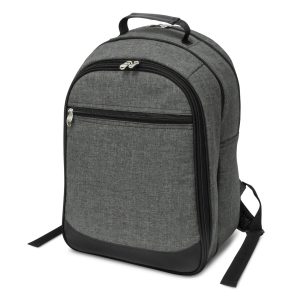 The Trends Collection Arcadia Picnic Backpack is a 4 person picnic backpack.  Available in Grey. Multiple branding options.  Great branded picnic sets.