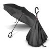 113242 Trends Collection Gemini Inverted Umbrella – Black – Promotrenz