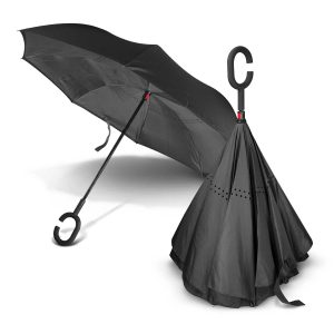 The Trends Collection Gemini Inverted Umbrella is an 8 panel inverted umbrella.  4 colours.  Print or digital transfer.  Great branded inverted umbrellas.