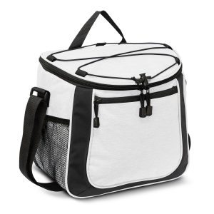 The Trends Collection Aspiring Cooler Bag is a cooler bag with zip closure and elastic lacing.  8 colours.  Great branded corporate cooler bags.