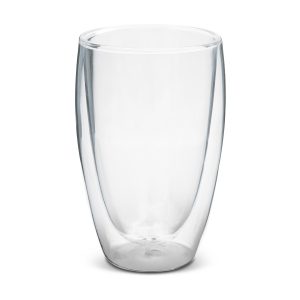 The Trends Collection Tivoli Double Wall Glass is a 410ml double wall glass.  Hot stays hot.  Cold stays cold.  Great double wall branded drink glasses.