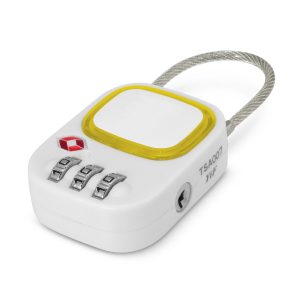 The Trends Collection Zodiac TSA Lock is a smart combination padlock for case and bag security. Full colour branding. Great branded security products.