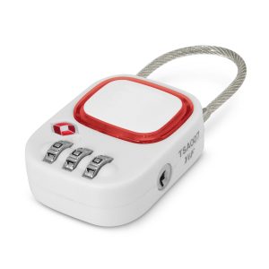 The Trends Collection Zodiac TSA Lock is a smart combination padlock for case and bag security. Full colour branding. Great branded security products.