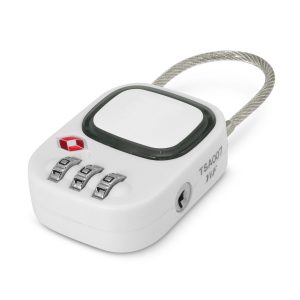 The Trends Collection Zodiac TSA Lock is a smart combination padlock for case and bag security. Full colour branding. Great branded security products.