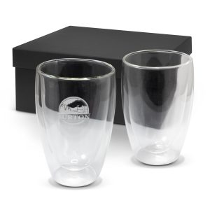 116392 Trends Collection Tivoli Double Wall Glass Set - Promotrenz The Trends Collection Tivoli Double Wall Glass Set is an exquisite set of 2 x 410ml double wall glasses. Black Box. Great branded corporate gifts.