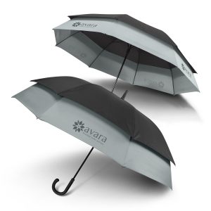 The Trends Collection Swiss Peak Expandable Umbrella is a precision umbrella that expands outwards when opened.  8 panel.  Great branded umbrellas.