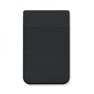 The Trends Lycra Phone Wallet is a soft, stretchy lycra wallet.  Black. 1 colour print.  Great branded phone wallets for your clients.