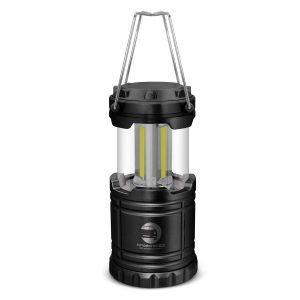 The Trends Collection Aurora COB Lantern is an extremely bright lantern that is powered by 3 bright light modules. Black. Great branded lanterns.