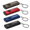 The Trends Collection Kylo Key Ring Light is an aluminium key ring with powerful LED light.  4 colours.  Great branded key ring lights & promo products.