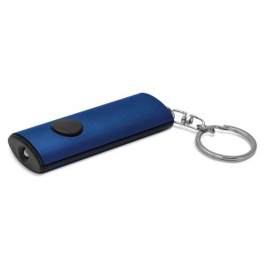 The Trends Collection Kylo Key Ring Light is an aluminium key ring with powerful LED light.  4 colours.  Great branded key ring lights & promo products.
