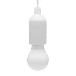 112391 Trends Collection Lumen Light Bulb - Promotrenz The Trends Collection Lumen Light Bulb is a battery operated light bulb with long cord. In White. Great branded portable light bulbs and promo products.